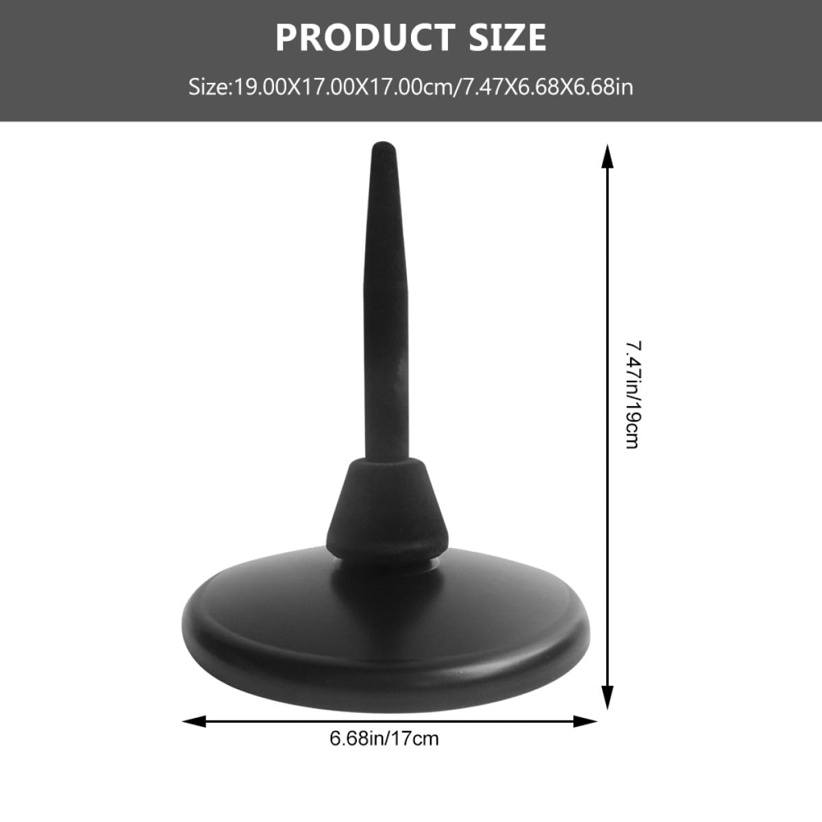 Zerodeko Supporto per Flauto e Clarinetto in Ferro Robusto Porta Flauto Portatile Design Stabile e Bordi Arrotondati Accessorio Pratico per Musicisti e Negozi di Strumenti Musicali