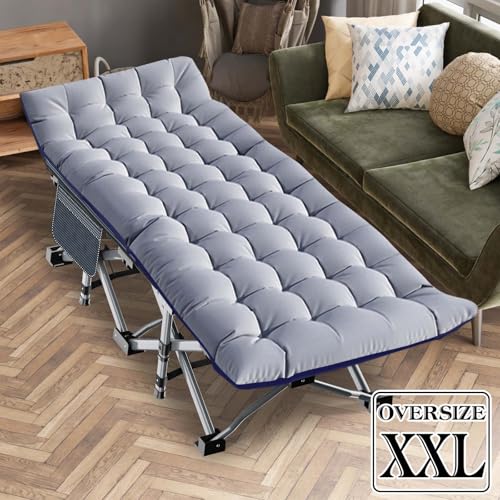 image for LILYPELLE Oversized XXL Folding Camping Cot, 78