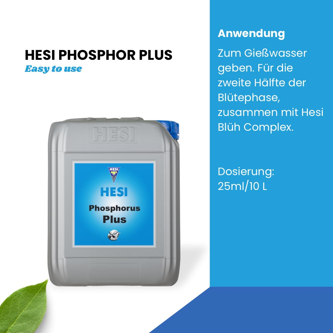 HESI Hesi Phosphor Plus (5l), Phosphor Dnger, Hesi Dnger, Hesi,  Phosphorsure, Blumendnger, Calcium Dnger, Dnger : Amazon.de: Garten