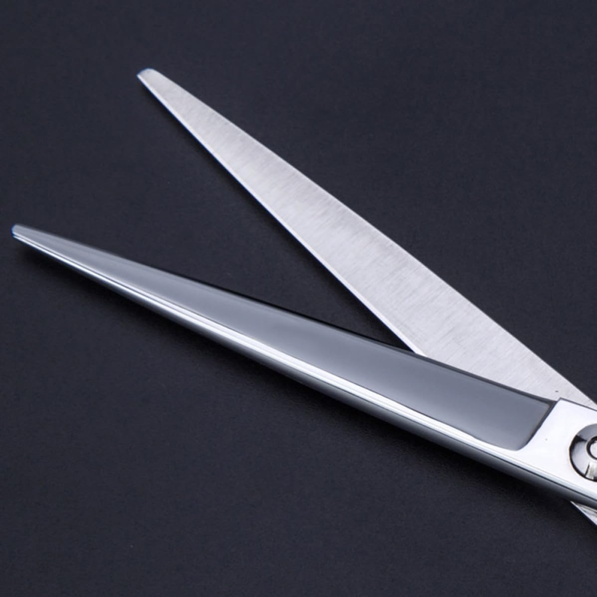 Tijeras de Peluquería, Tijeras Cabello, Acero Inoxidable, Corte Recto y Entresacado, Diseño Ergonómico, para Barbería y Uso Doméstico, y Mayores