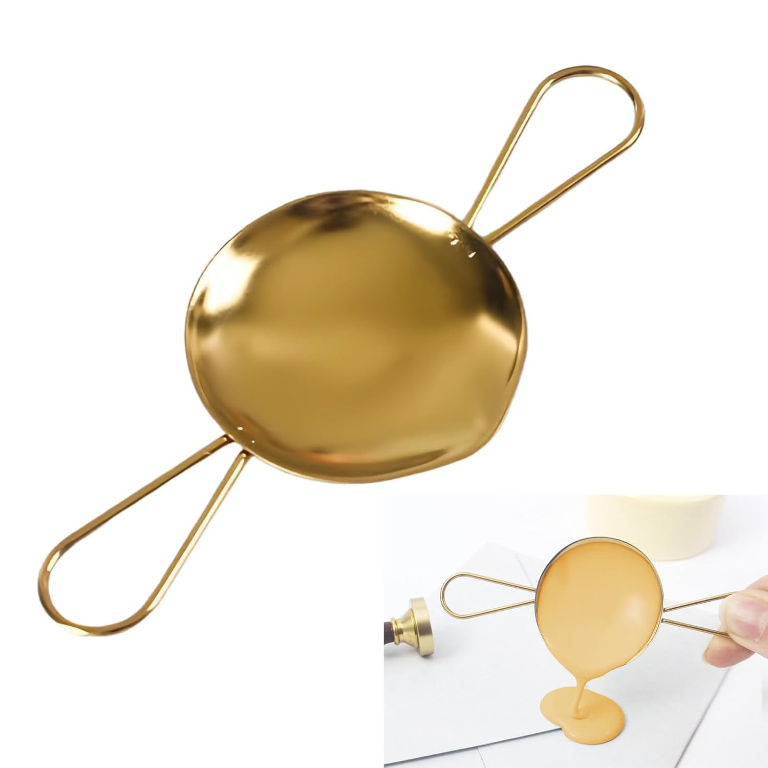 Wax Sealing Spoon, Stainless Steel, 1 PCS