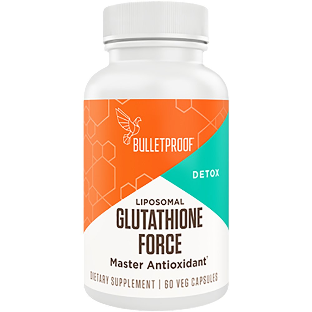 Bulletproof Glutathione Force, Master Antioxidant for Detox and Immune Support (60 Capsules)