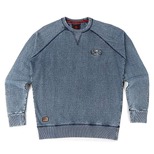 Image of Royal Enfield Himalyan Sweatshirt Dark Indigo