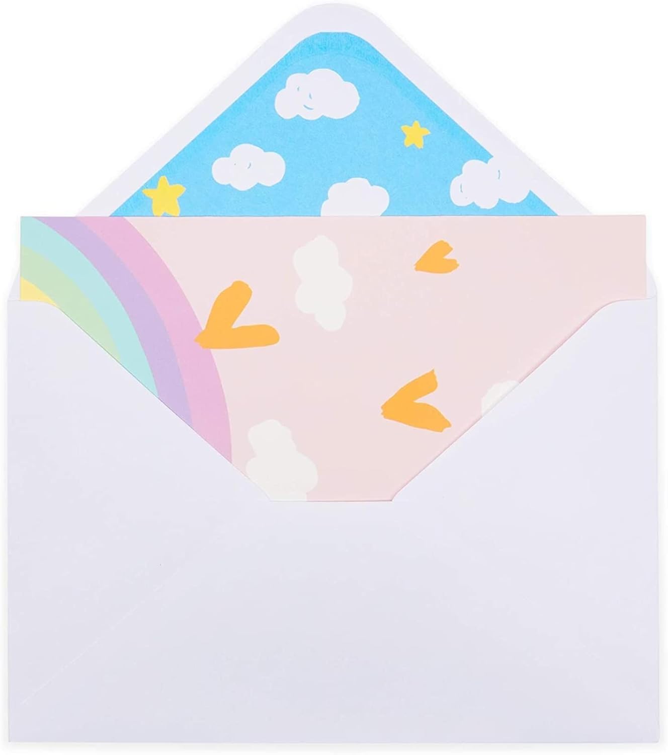 Paper Junkie Thank You Cards - 4 x 6 In, Multicolored, 48-Pack, Contemporary - Blank Cards with Envelopes for Kids & Rainbow Notecards for Stationery Set - Image 4