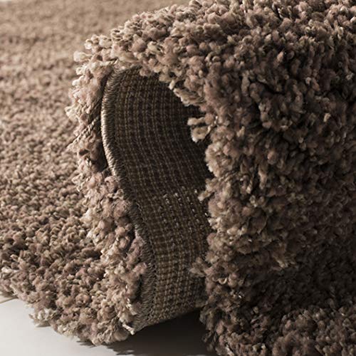 Safavieh California Shag Taupe Area Rug #TOP3