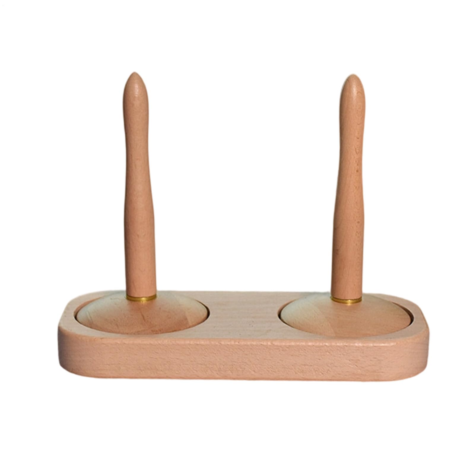 Szydełkowy uchwyt na włóczkę Przenośny Obrotowy Antypoślizgowy | Haftowy obrotnik dla dziergania, szydełkowania, haftowania i nawijania nici