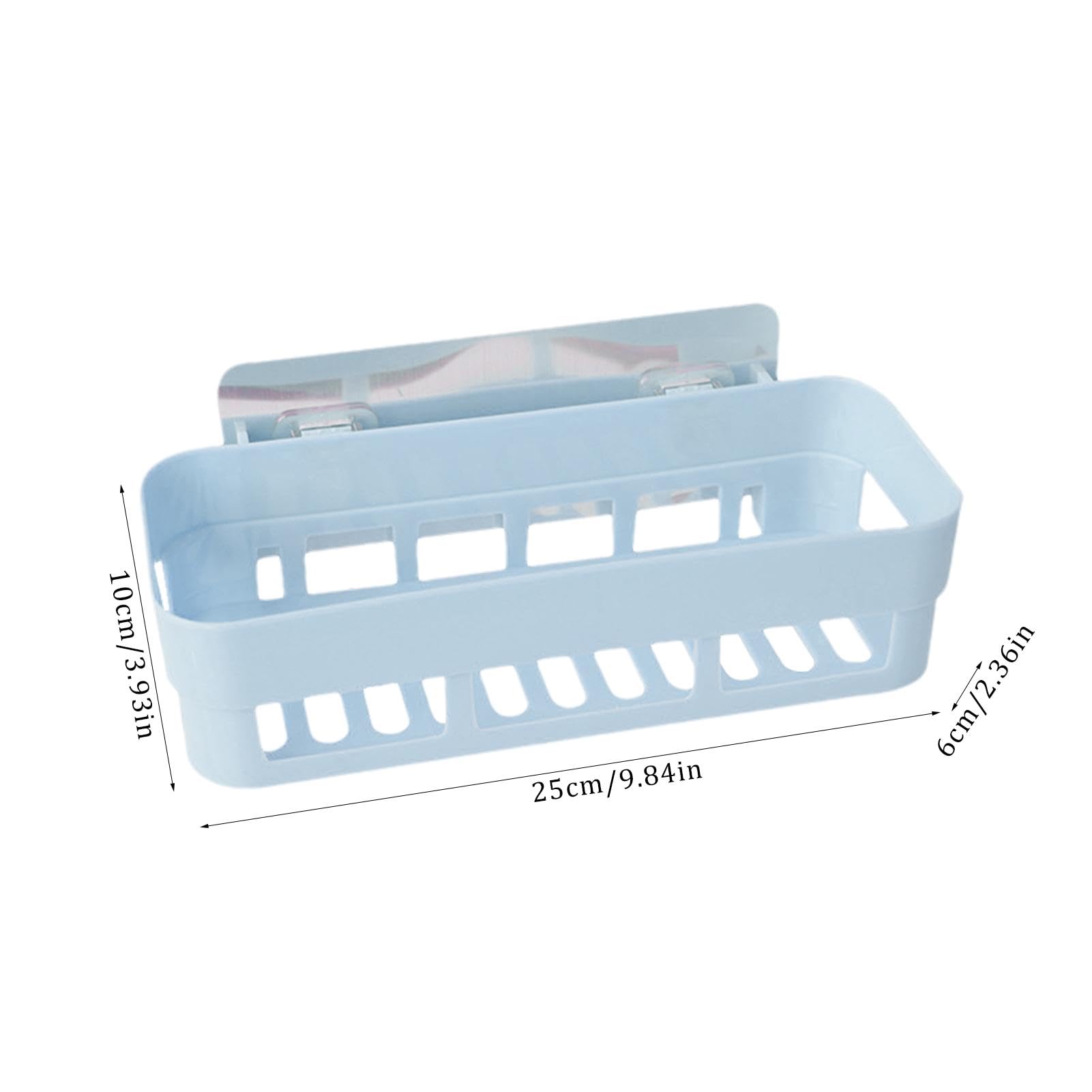 Mensola doccia, portasapone, organizer per la doccia in bagno, senza foratura, supporto a parete autoadesivo resistente alla ruggine | Leroy Merlin