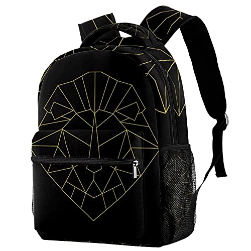 Sac à dos voyage lion anti-mal de dos avec filet gourde