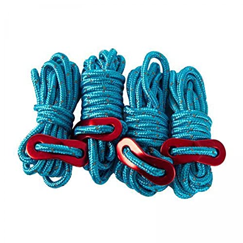 BNF® 2x4Pc 6.65ft Trip Reflective Nylon Cord Tent Guy line Rope for Outdoor Blue|Sporting Goods | Outdoor Sports | Camping & Hiking | Tents & Canopies-image-18