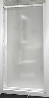 Nautilus 66"x36" RV Shower Door Opaque Plain - White