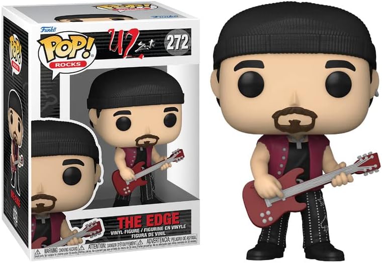 Funko POP! Rocks: U2, ZooTV, the Edge, Collectable Vinyl Figure, Gift Idea, Official Merchandise, Toys for Kids & Adults - Image 4