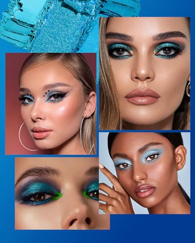 Maki Yika MATTE SHIMMER EYESHADOW PALETTE Blue Eyeshadow Palette thumb #4