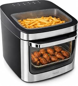 Yedi PureView Air Fryer Oven 12.7 Qt with Dual Viewing Windows