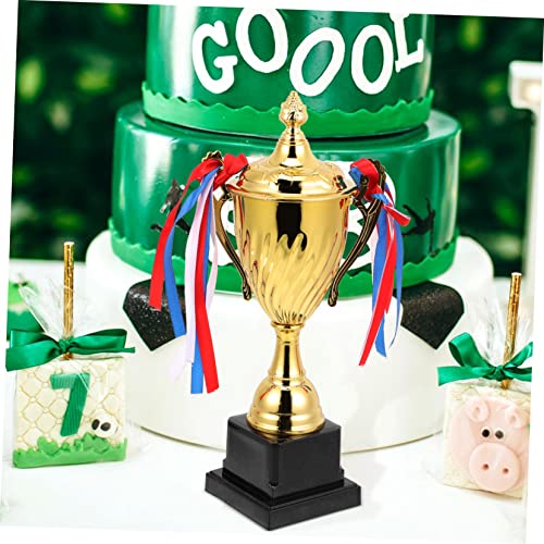 BESPORTBLE Presente De Tênis Troféu De Vencedor Troféu De Festa De Metal Troféus De Espólio Para Cri