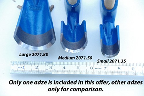 Mueller Adze, Made In Austria, Gutter Adze, Size Medium, 2" Face, 2071,50 #TOP2