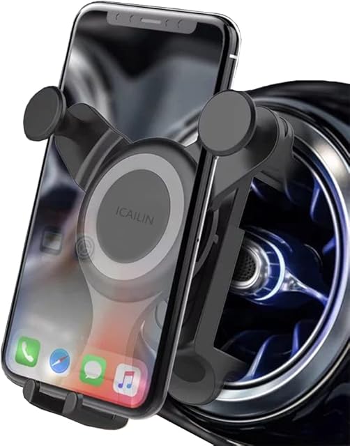 ICAILIN Car phone holder for mercedesBenz applicable A / B / C / E / S, Audi-TT Ford Mustang Tiguan phone holder, Jeep-Wrangler / Jeep-Grand Cherokee Str8, Suzuki Swift, mini