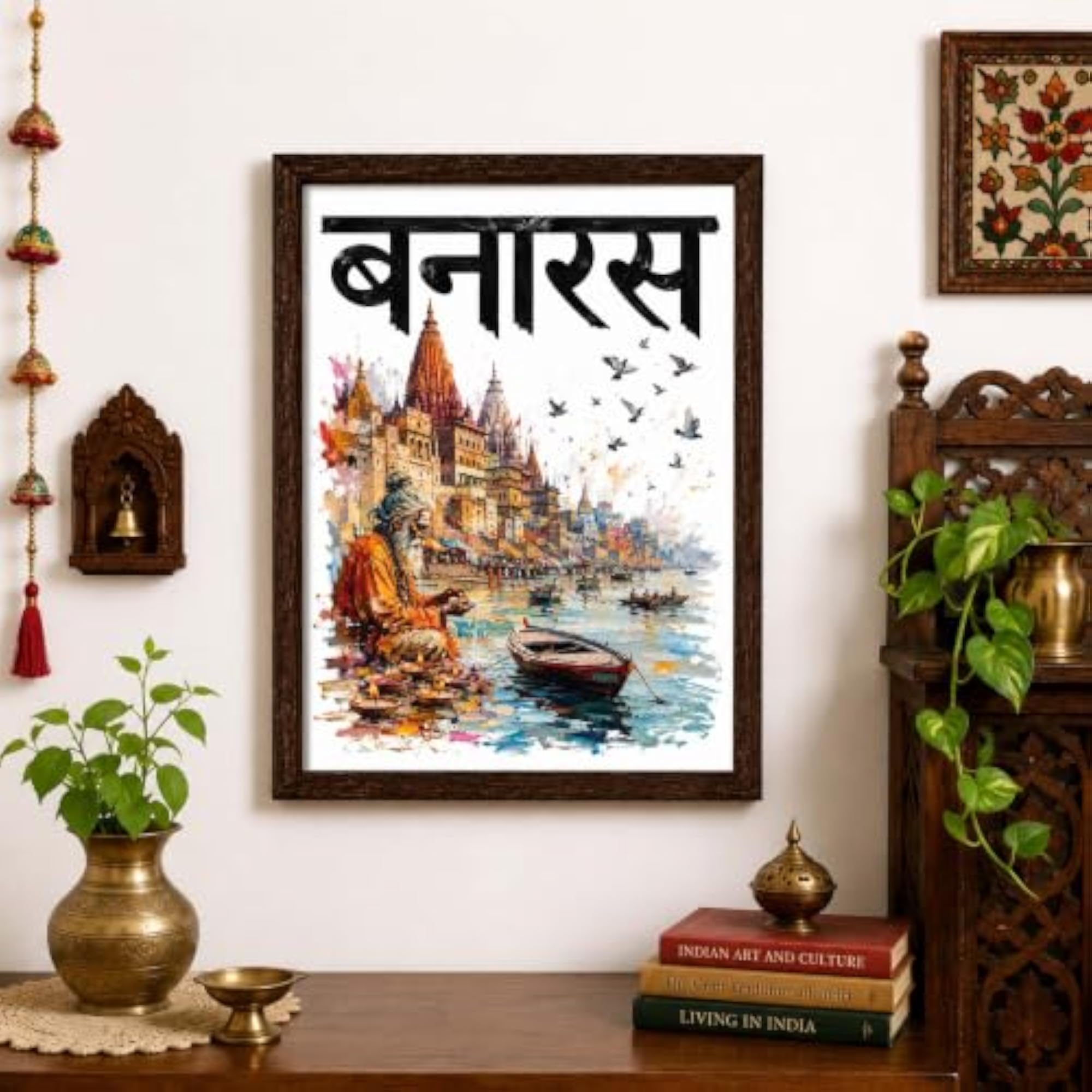 Banaras Ghats Painting Wall Art