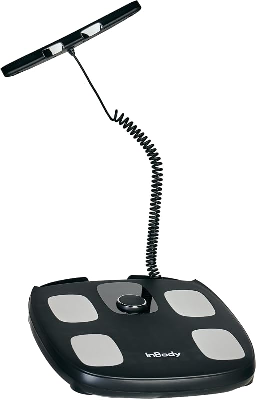 Báscula de composición corporal InBody Dial H30 | Báscula inteligente con IMC, grasa corporal, masa muscular | Escalar con aplicación | Dispositivo de medición de grasa corporal | Wi-Fi y Bluetooth | Negro mate