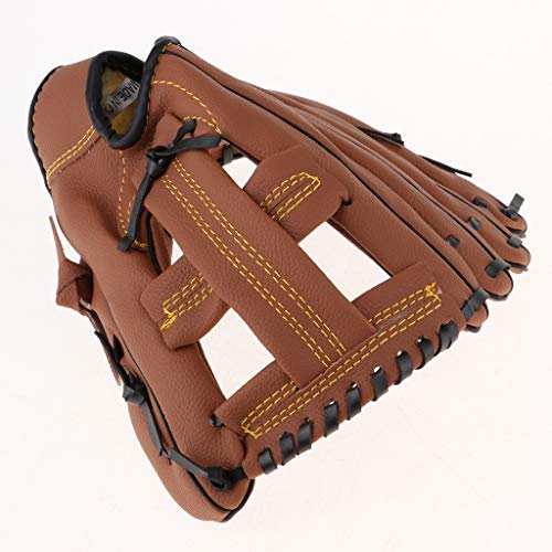 YIJU Luvas de Softbol Luva de Apanhador de Beisebol Luva de Jogador de PVC 10,5/11,5/12,5 Polegadas