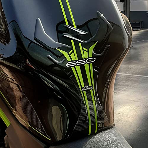 Autocollant 3D Résinés Vert Métallisé haut de gamme Kawasaki Z650