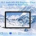 Aobante 10 Inch Tablet, Android 15 Tablets with 18GB RAM+128GB ROM(Expand to 1TB), Octa Core 1280 * 800 IPS HD Display, 6000mAh Battery, Dual 5MP+8MP Camera, 5G/2.4G WiFi