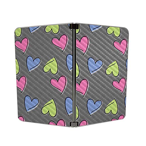 Image of MIGHTY SKINS MightySkins Carbon Fiber Skin for Microsoft Surface Duo - Girly | Protective, Durable Textured Carbon Fiber Finish | Easy to Apply, Remove, and Change Styles | Made in The USA