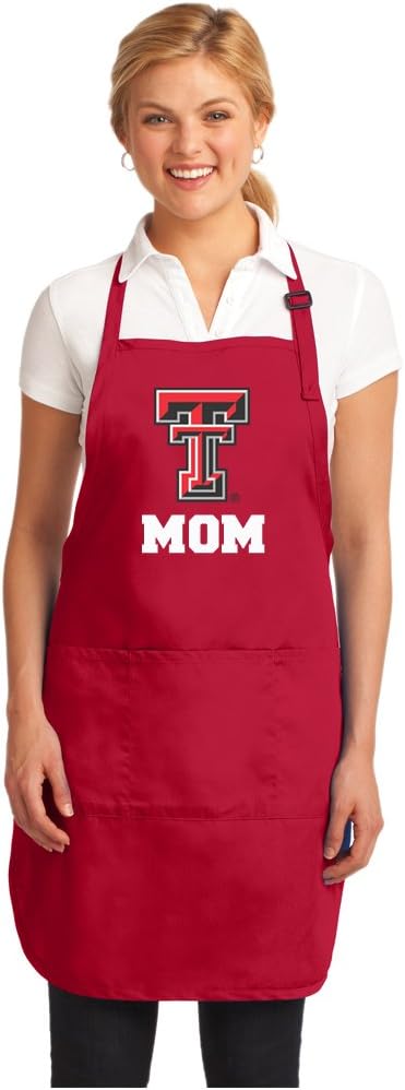Broad Bay BEST Texas Tech Mom Aprons DELUXE Texas Tech Mom Apron