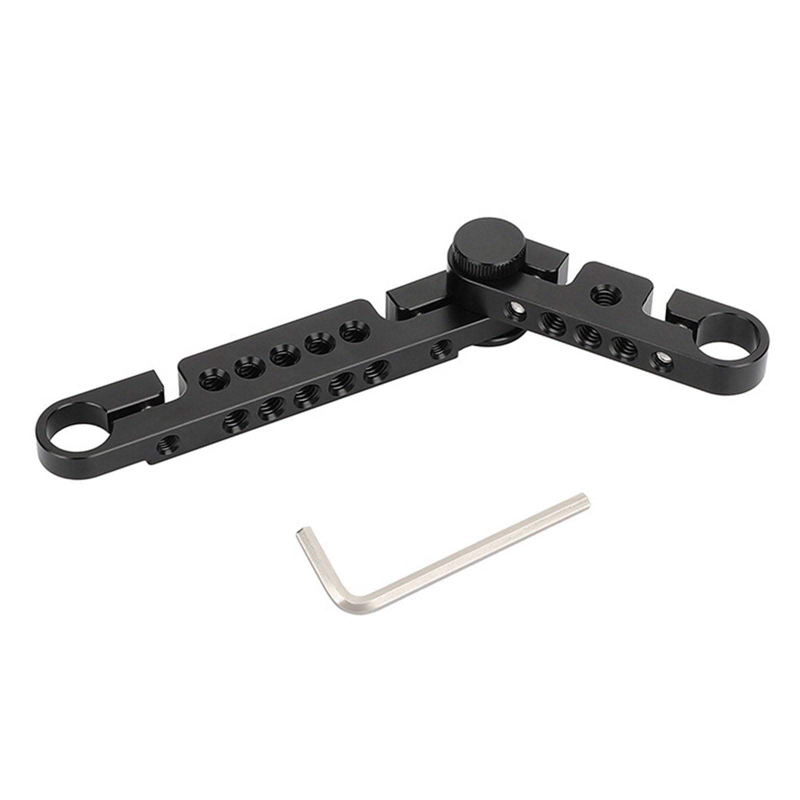 Ljmyy Adjustable Multiple Hole Cheese Plate With 15MM Tube Clamp Aluminum For Photography And Live Streaming Setups