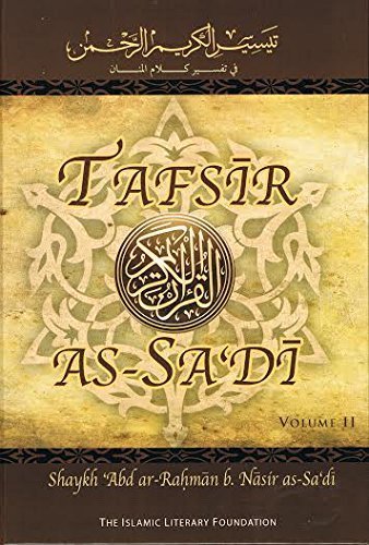 Tafsir As-sa'di VOL Ii (Surah Al-araf [7]-sursra [17])