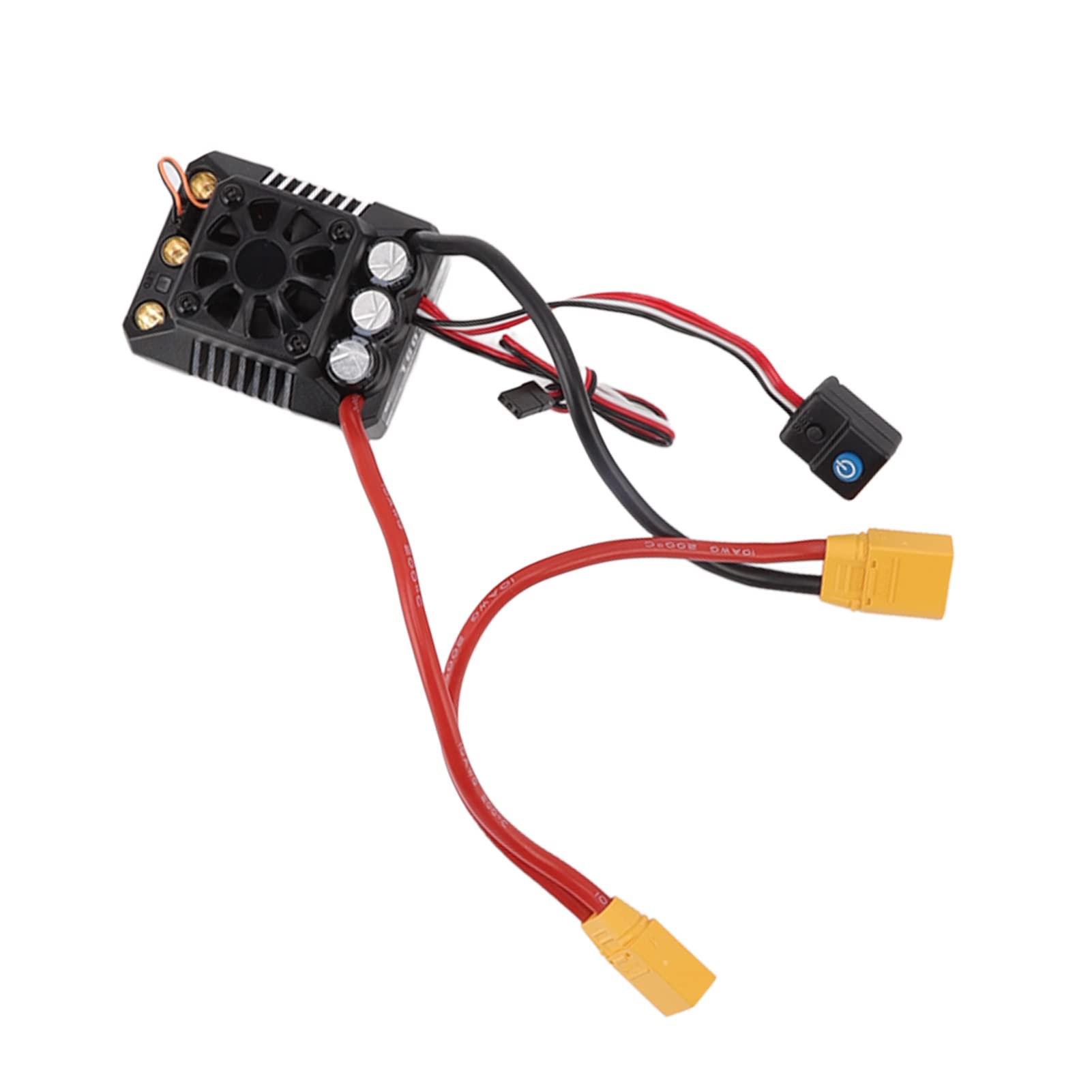Regolatore Elettronico di velocità RC 160A 8S con Spina XT90 Sostituzione ESC per Auto RC per Lega ZD Racing /7 MX 07 MAX6 e con e M Regolatore Elettronico di velocità RCRC Car ESCRC Car ESC