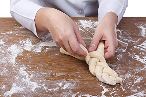 Kosher Challah Bread By Challah And Co. – Traditional Braided Challah For Shabbat & Holidays – 2 Long Braided Challahs With Raisins – Raisin Challah Bread Loaves (Pack Of 2) #TOP2