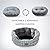 Bedsure 20 inch Small Dog Bed & Cat Bed, Round Pet Beds for Indoor Cats or Small Dogs, Round Machine Washable Super Soft & Plush Flannel Pet Supplies, Slip-Resistant Oxford Bottom,Coin Print Grey…