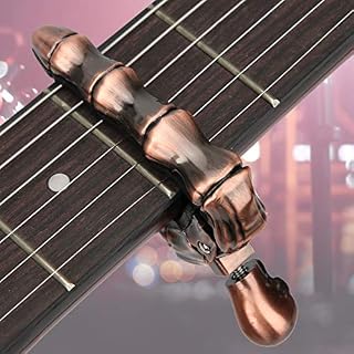 Capo de Guitare Accessoire de Capo d’accord Capo de Guitare crâne Accessoires d’étanchéité réglables Pièces pour Guitare… - Les Beatles, Paul McCartney, John Lennon, RIngo Starr, George Harrison Capo de Guitare Accessoire de Capo d'accord Capo de Guitare crâne Accessoires d'étanchéité réglables Pièces pour Guitare… – Image 5