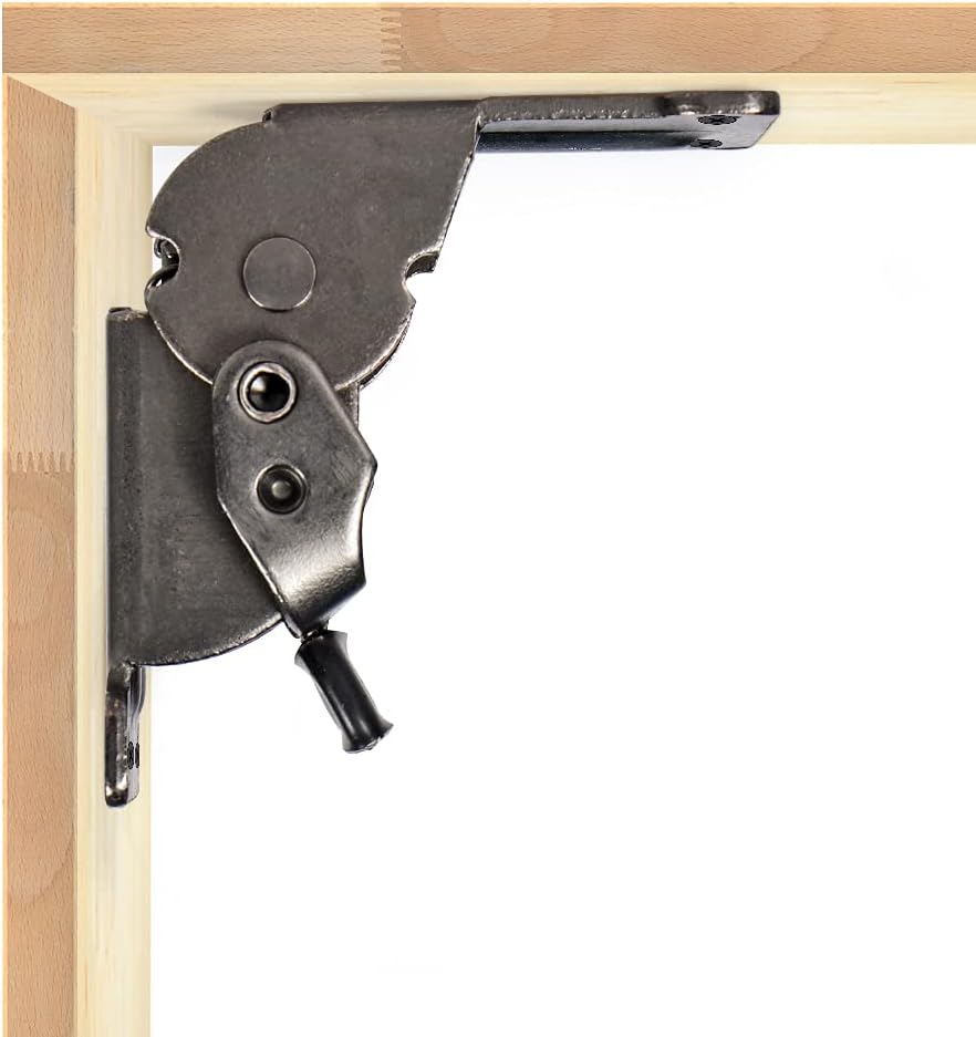 Skelang 4 Pcs Folding Brakcet 0°-90°-180°, Table Foldable Hinge, Self Lock Extension Support for Table, Workbench, Sleeping Platform (Pack of 2)