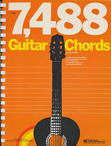7,488 Guitar Chords B000MLPFR0 Book Cover