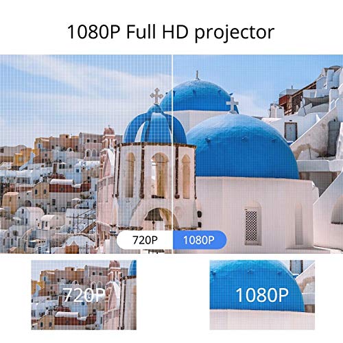 Image of Formovie Mini Dice Portable Projector with Android TV 9.0 1080P FHD 700 ANSI Lumens Built in G Assistant