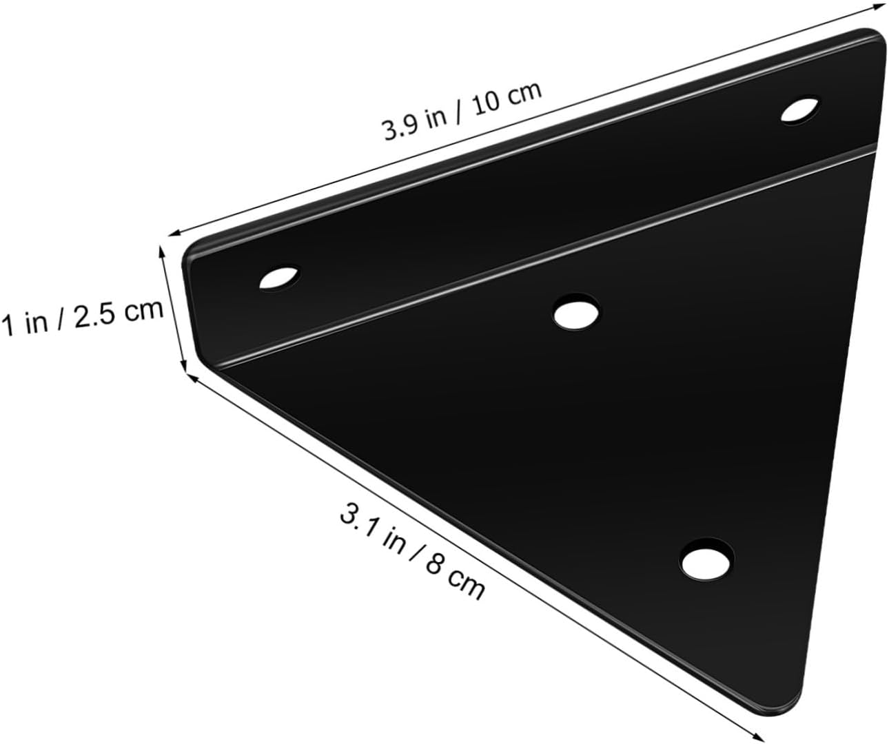 6pcs Hidden Floating Shelf Brackets Heavy Duty Metal Supports for Wall-Mounted Storage Design Space-Saving Bracket Hardware for Home Office Decor