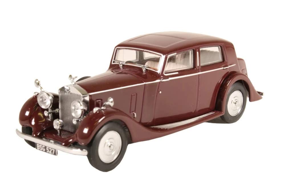 Oxford Diecast 1:43 Rolls Royce 25/30 - Thrupp & Maberley Burgundy Collectable model 43R25001