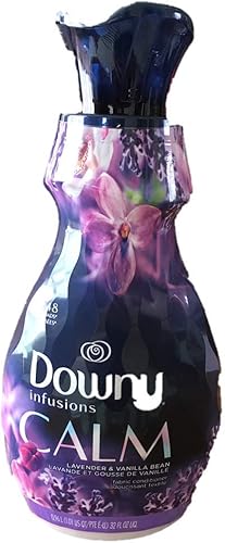 Miniatura 15 de Downy Infusions Suavizante Líquido para Telas, CALM, Lavanda y Vainilla Relajantes, 56 fl oz
