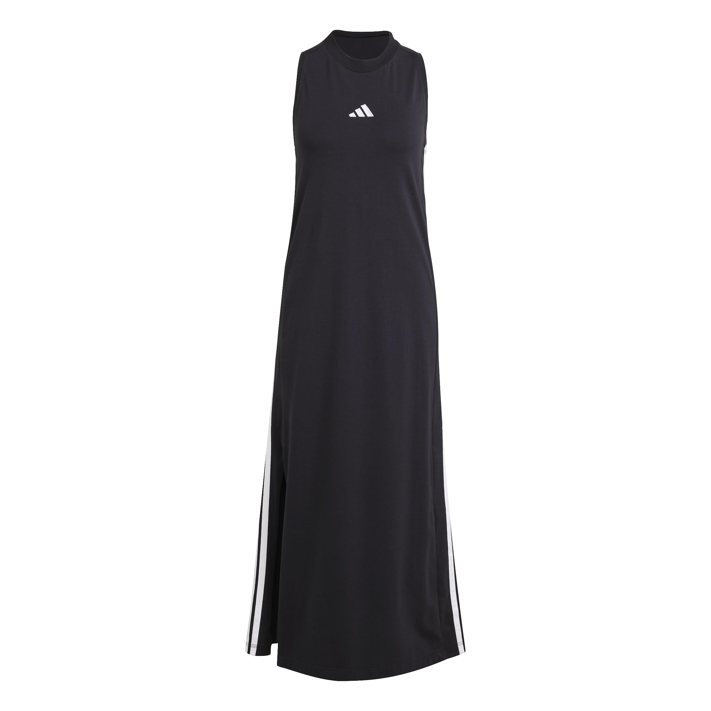 Adidas Women's Noir T-Shirt Dress Essentials 3-Stripes