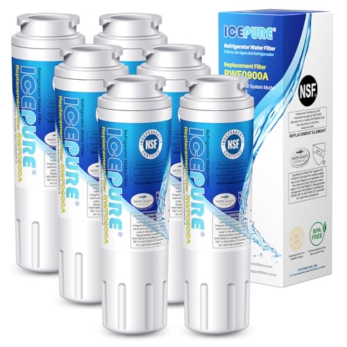 Image of ICEPURE UKF8001Refrigerator Water Filter Replacement for Maytag UKF8001, UKF8001AXX, UKF8001P, Whirlpool 4396395, 469006, EDR4RXD1, EveryDrop Filter 4, Puriclean II, RWF0900A 6PACK