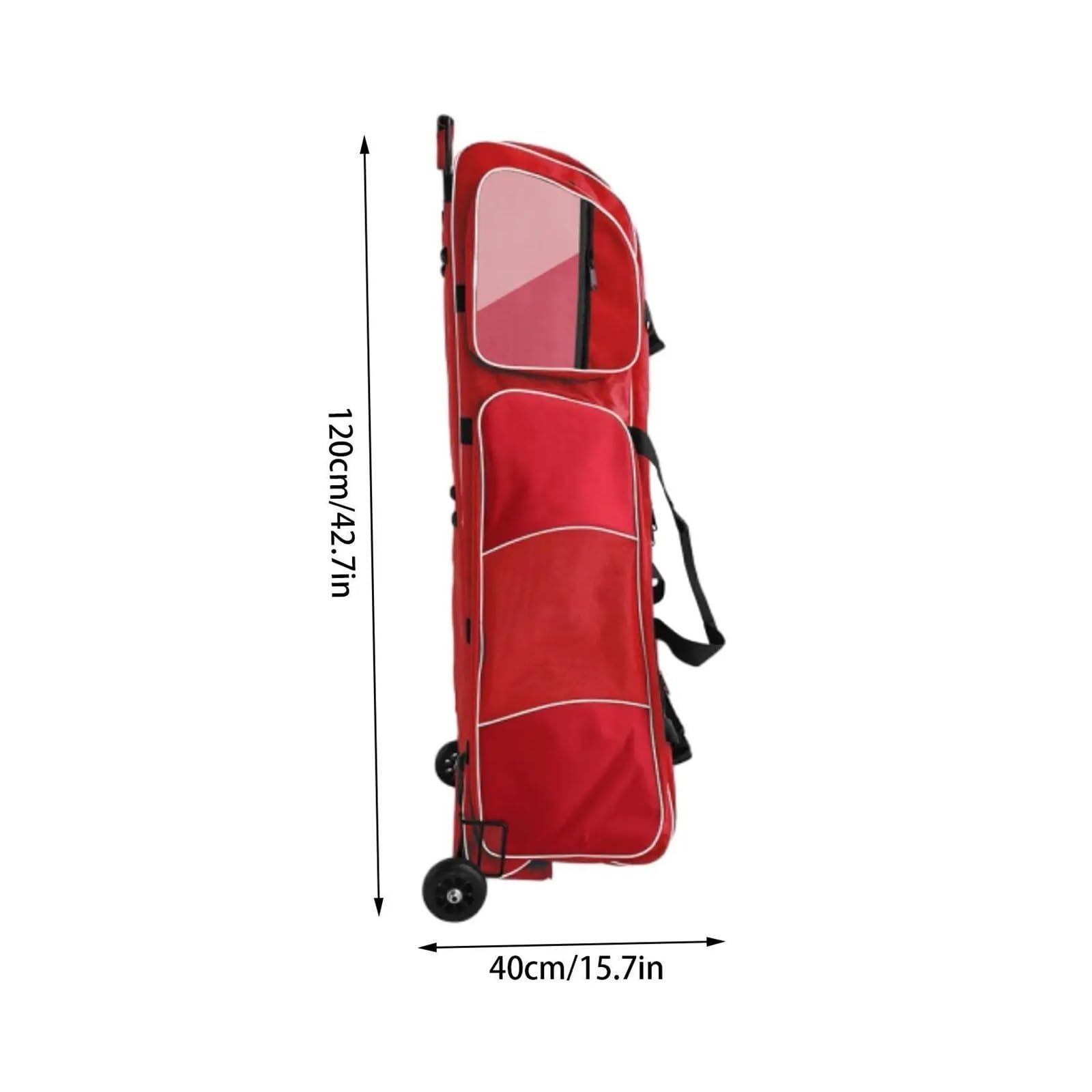 Bolsa de Esgrima Bolsa Grande for esgrima con Ruedas, Bolsa de Transporte for, Organizador Impermeable, Carrito