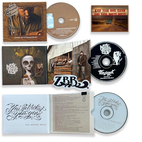 Zac Brown Band 'Debut and More ' Albums 1-3 CD...