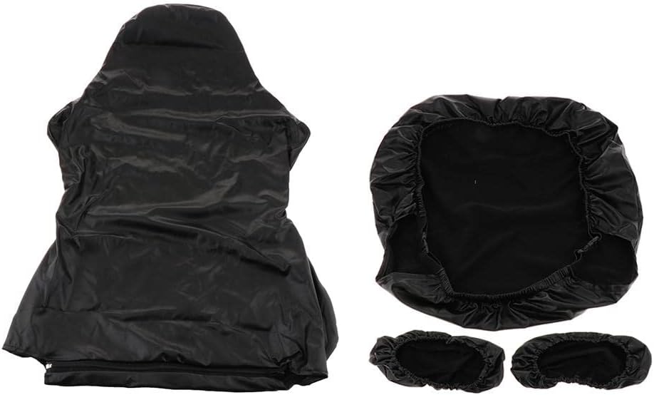 Soft & Armchair Cover | Gaming Chair Slipcover with Removable Spandex Material | Perfect for Computer Swivel Chairs | Home & Internet Bar Seat or - Black PU