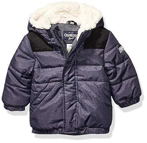 Image of OSHKOSH B'GOSH boys Heavyweight Winter Jacket W /Sherpa Lining