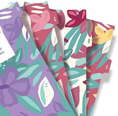 Filofax A5 Illustrated Floral Week on 2 Pages 2023 Diary Pack
