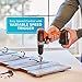 BLACK+DECKER 20V MAX Cordless Drill Kit with ‎Battery, Charger, Includes Double Sided Drill Bit (BCD702C1)