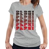 Mercancía oficial Pepsi Distressed Bubble Text Women\'s T-Shirt