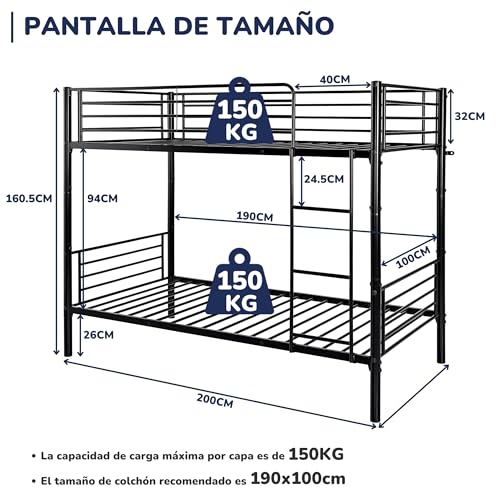 Catálogo para Comprar On-line Literas Metalicas disponible en línea. 20 Literas Metalicas marca SOFRANOZA (2)