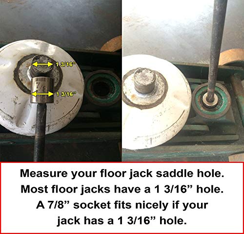Floor Jack Saddle, Fits Many, 4 Inch, 1-3/16 Stem, Up To 3.5 Ton, Quality Replacement Part #TOP4